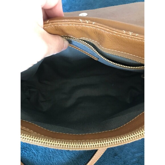 Marc Jacobs collection quilted single flap shoulder bag in brown made in Italy - Picture 10 of 12